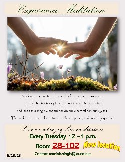 meditation flier